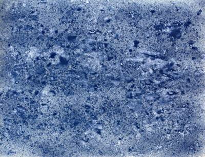 yves klein- monocrhome painting IKB22 Blue 1957