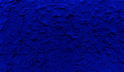 yves klein- monocrhome painting IKB45 Blue 1960